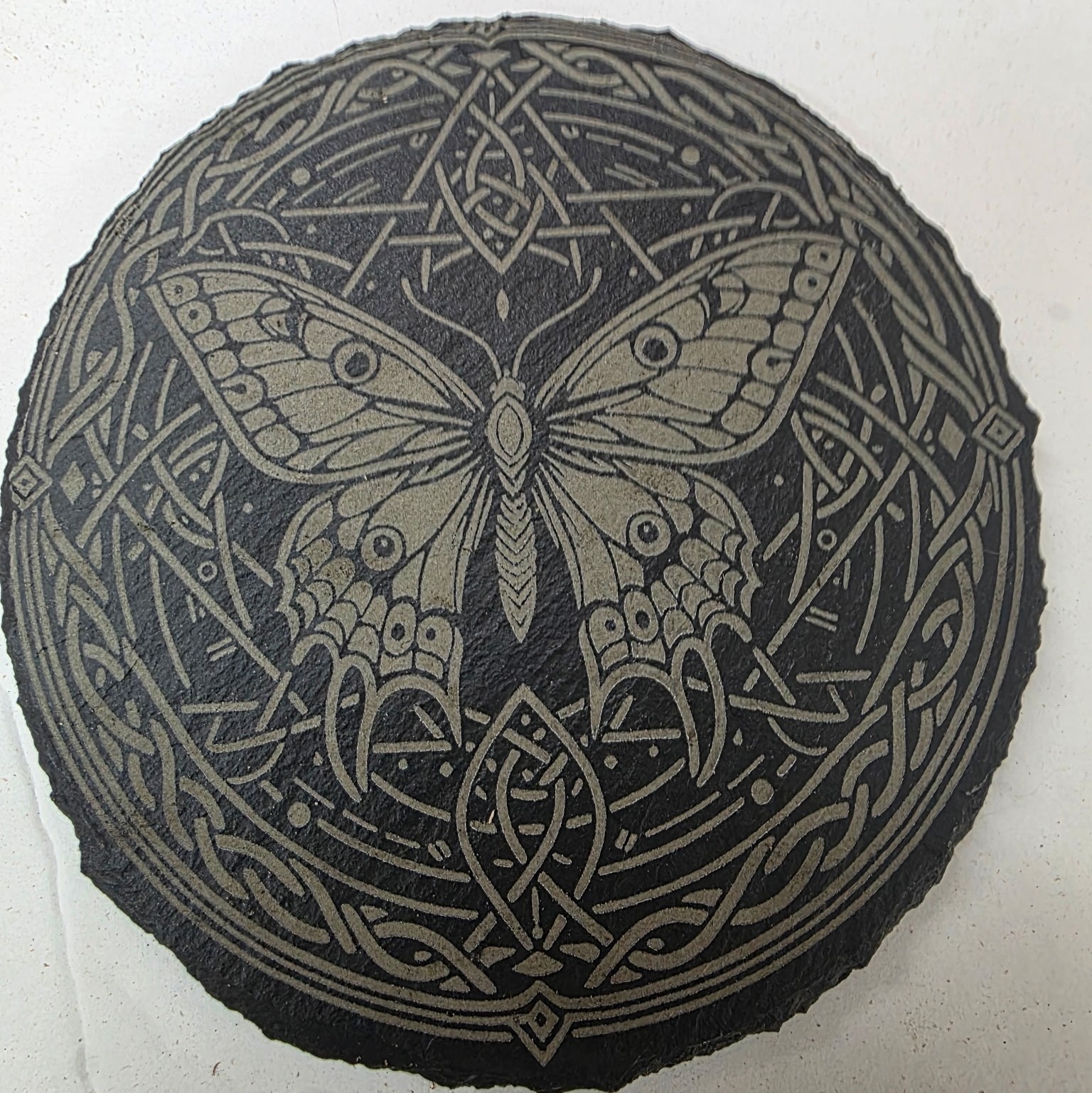 Picture of Butterfly Celtic - Slate Coaster